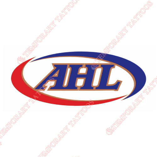 American Hockey League Customize Temporary Tattoos Stickers NO.8975
